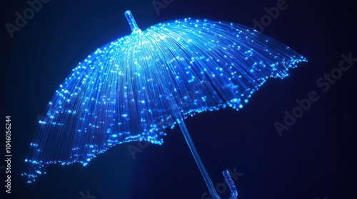 Abstract Umbrella of Light