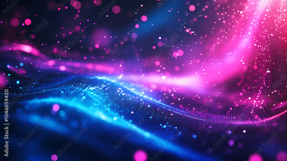 Fototapeta premium blue pink blur abstract background