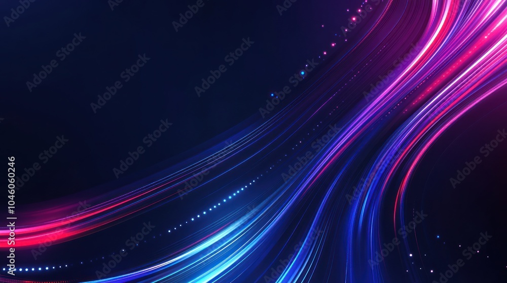 Abstract Neon Light Trails Abstract Neon Light Trails