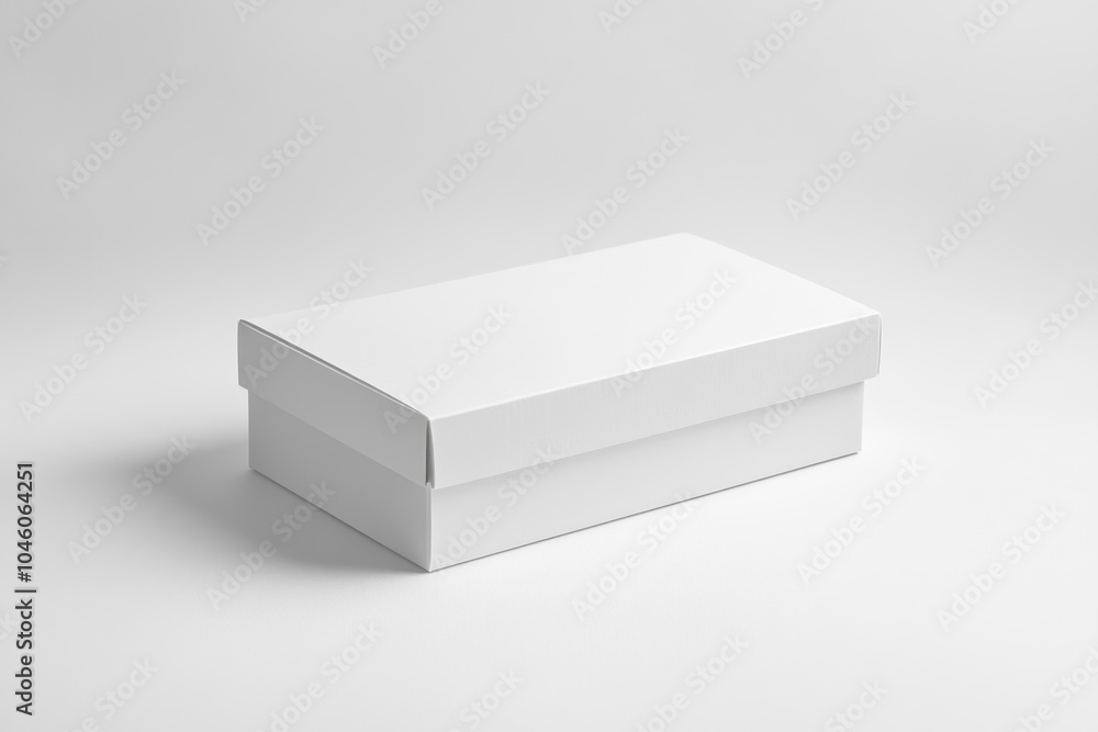 White box with lid half open, revealing glittering gold jewelry inside. Elegant earrings and necklace arranged neatly, reflecting soft light. White box with lid half open, revealing glittering gold jewelry inside. Elegant earrings and necklace arranged neatly, reflecting soft light.