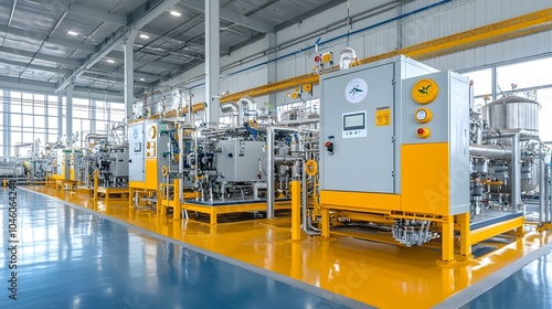 Eco Friendly Biodiesel Processing Plant with Advanced Machinery High Tech Fuel Production Systems and a Focus on Sustainable and Clean Energy photo