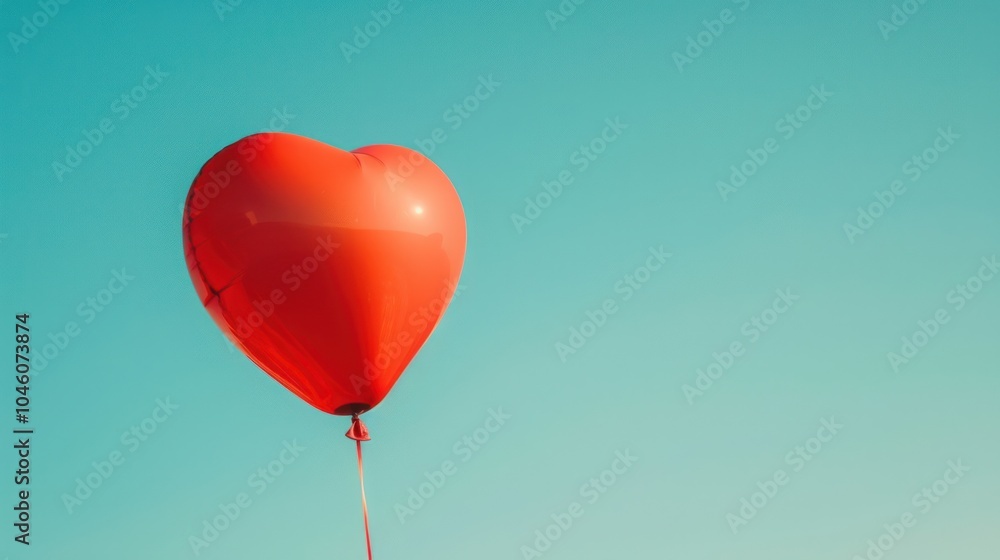 Heart Balloon in the Sky Heart Balloon in the Sky