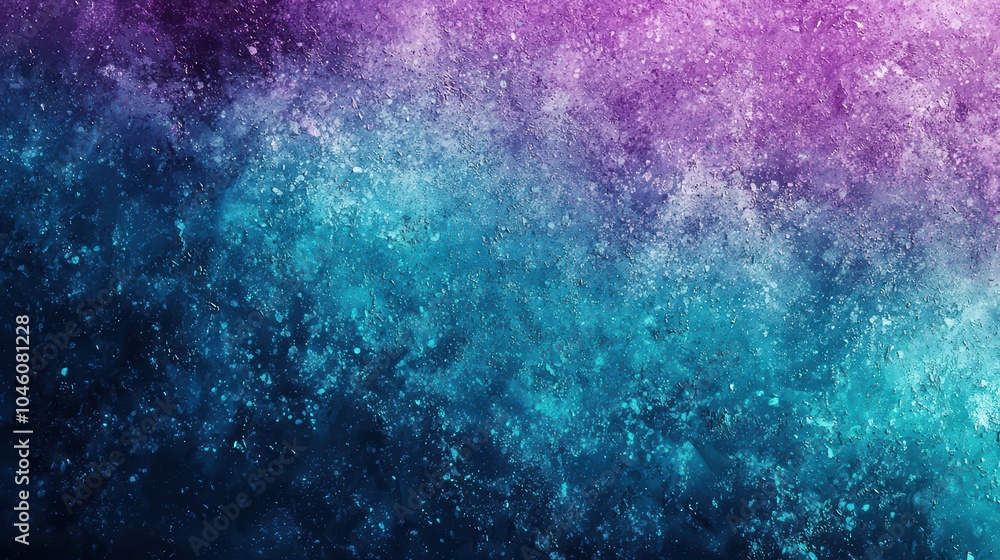 Fototapeta premium An abstract gradient background featuring vibrant shades of purple and turquoise.