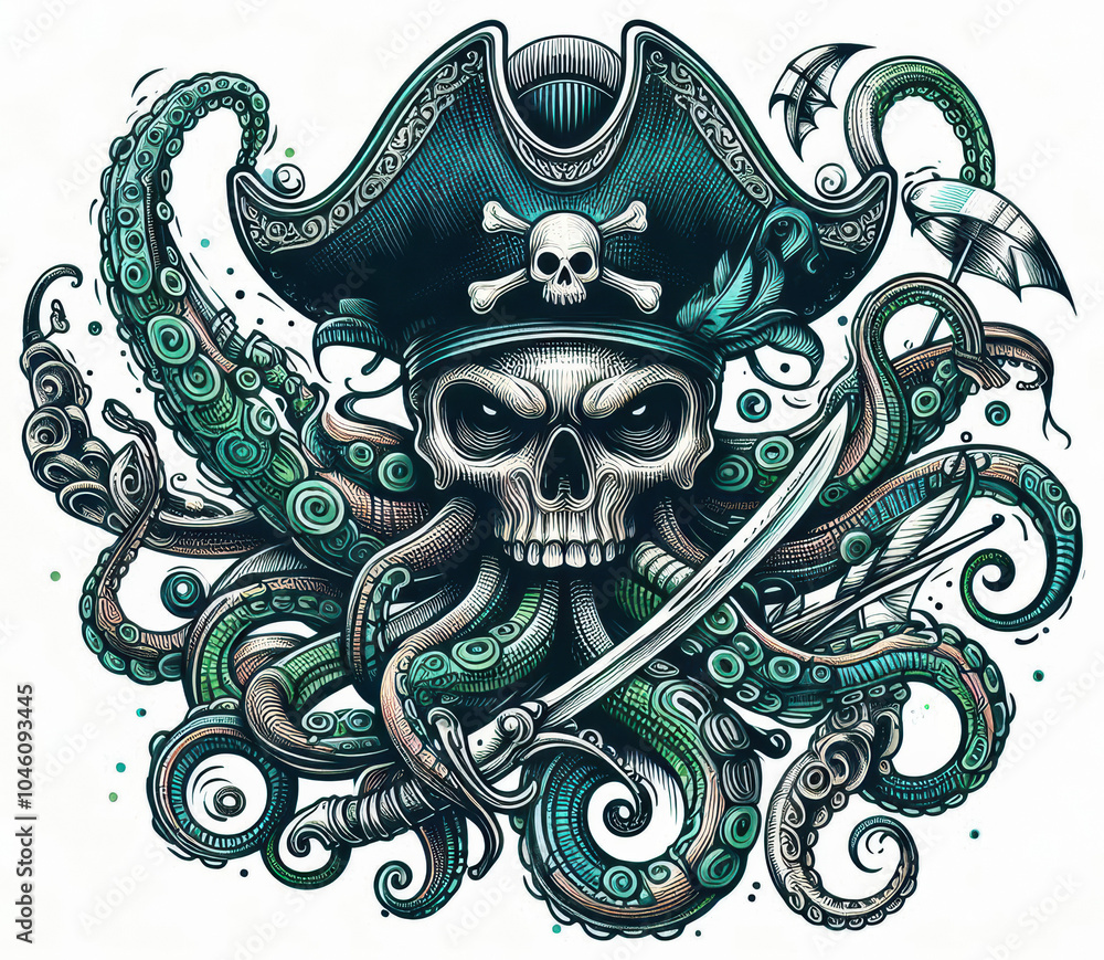 TRIBAL TATOO トライバル タトゥ 刺青 和柄 ドクロ 蛸 octopus TRIBAL TATOO トライバル タトゥ 刺青 和柄 ドクロ 蛸 octopus