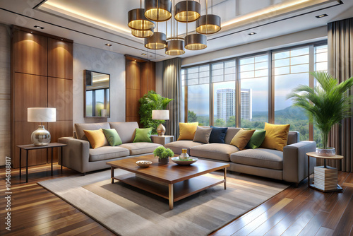 Modern Living Room Interior Design