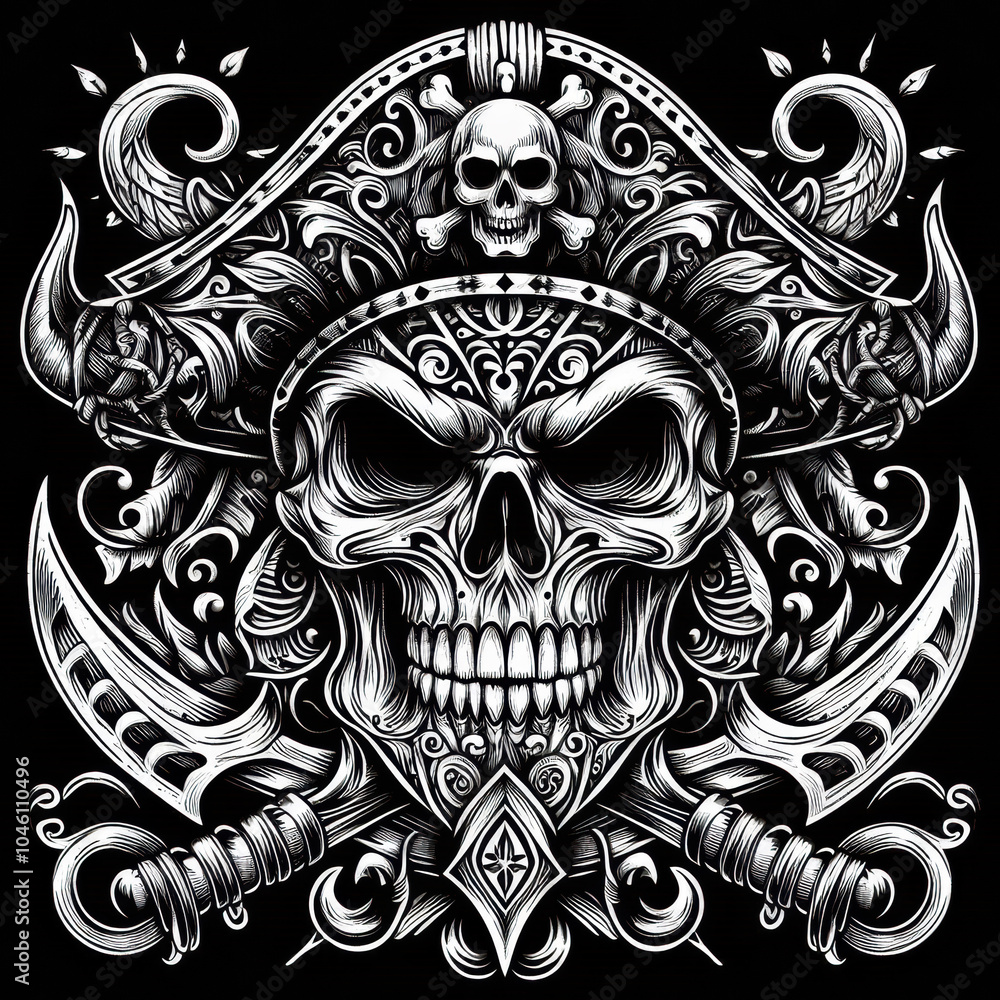 TRIBAL TATOO トライバル タトゥ 刺青 和柄 ドクロ 海賊 インディアン TRIBAL TATOO トライバル タトゥ 刺青 和柄 ドクロ 海賊 インディアン