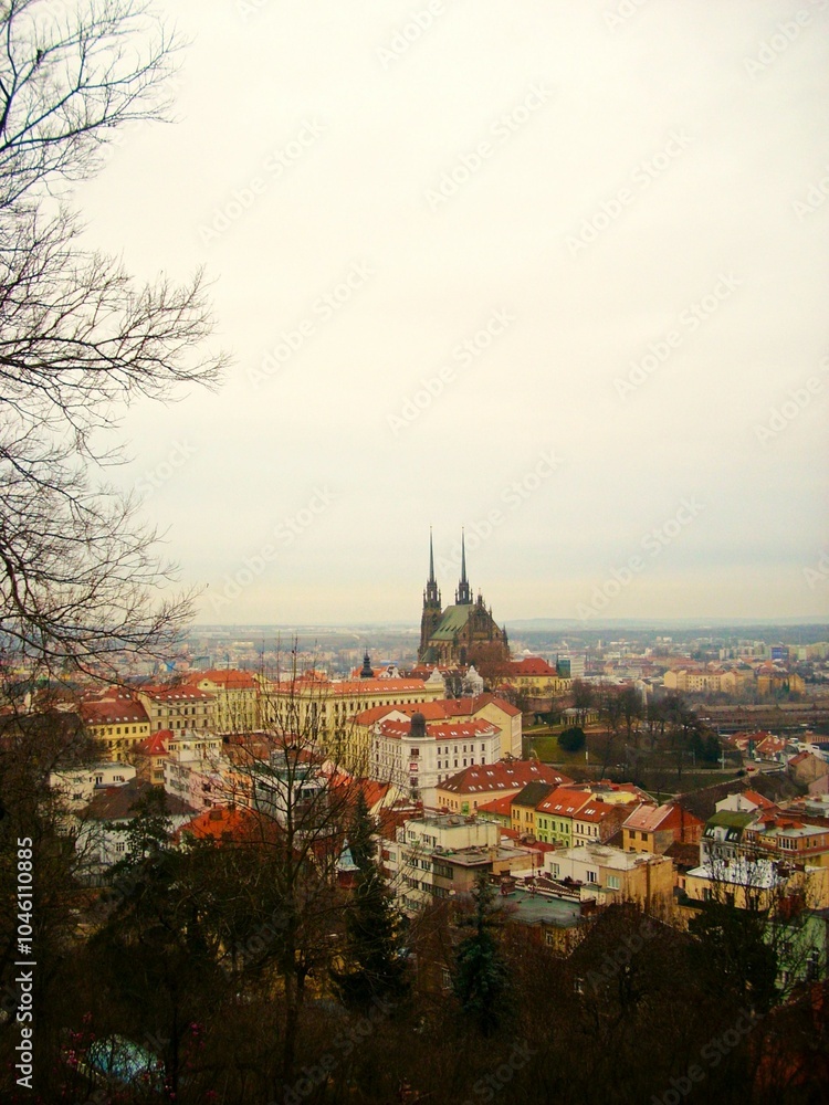 Obraz premium Landscape in Brno, Czech Republic