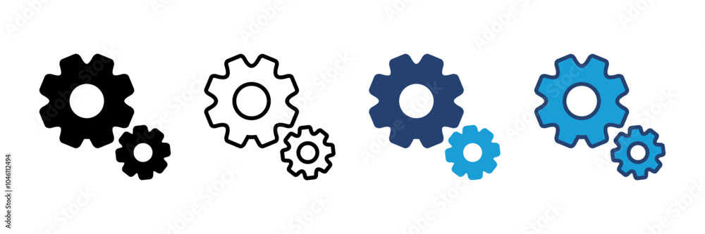 setting Icon Vector. Cog settings Icon Symbol setting Icon Vector. Cog settings Icon Symbol