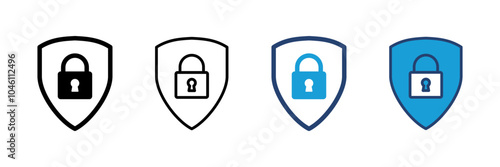 Security icon vector. protection icon. privacy. vpn