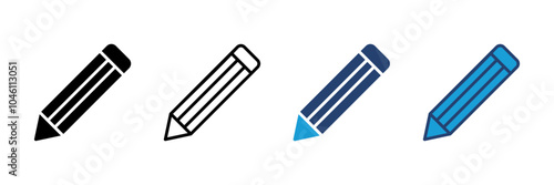 Pencil icon vector. pen symbol. edit icon vector