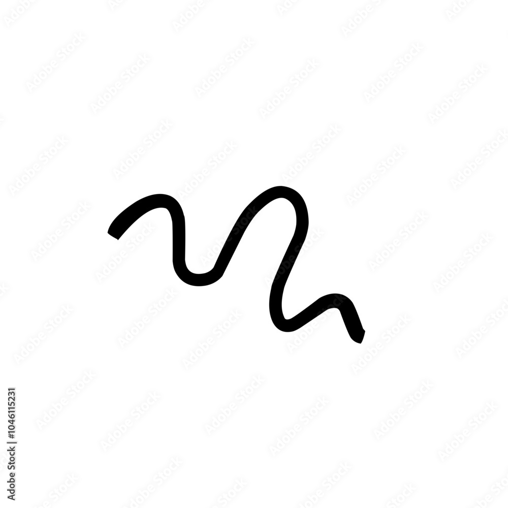 abstract wiggly line abstract wiggly line