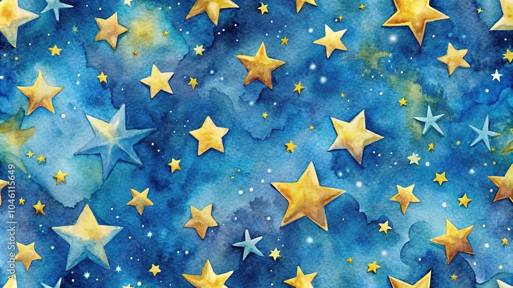 starry night watercolor seamless texture starry night watercolor seamless texture
