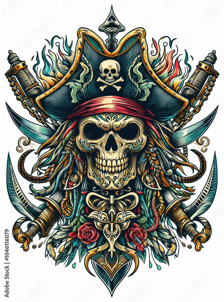 TRIBAL TATOO トライバル タトゥ 刺青 和柄 ドクロ 海賊 インディアン TRIBAL TATOO トライバル タトゥ 刺青 和柄 ドクロ 海賊 インディアン