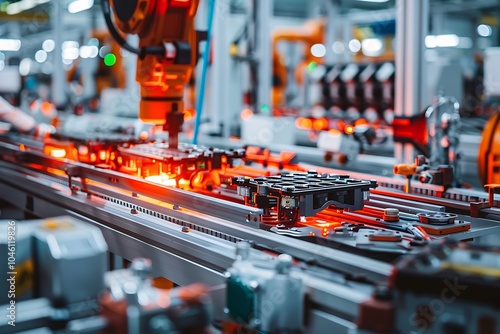 Wallpaper Mural Production of electric vehicle battery cell Torontodigital.ca