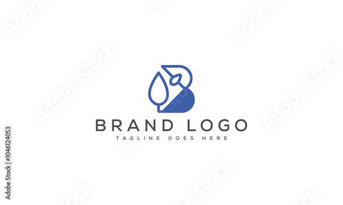 letter B logo design vector template design for brand.