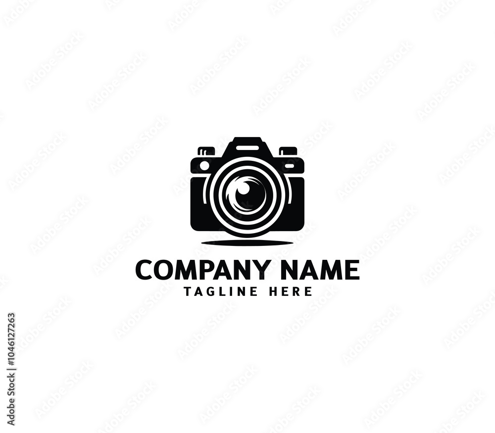 Vector camera logo design. Photography logo template. Abstract camera logo. Photography logotype Vector camera logo design. Photography logo template. Abstract camera logo. Photography logotype