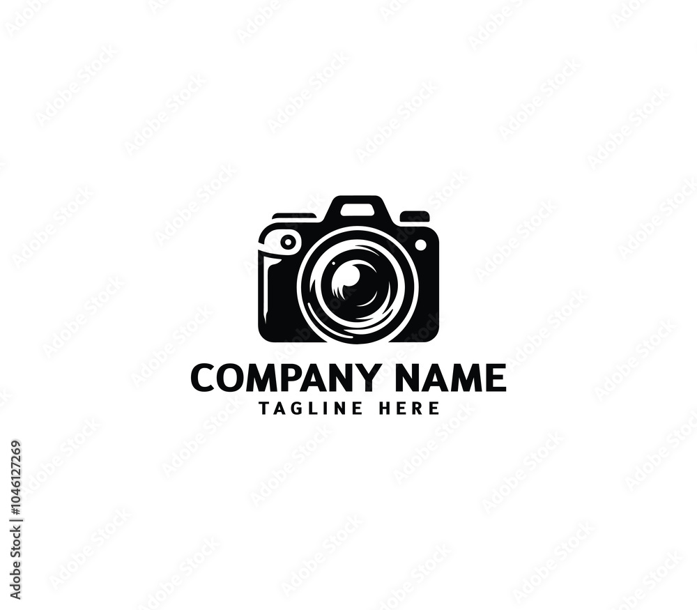 Vector camera logo design. Photography logo template. Abstract camera logo. Photography logotype Vector camera logo design. Photography logo template. Abstract camera logo. Photography logotype