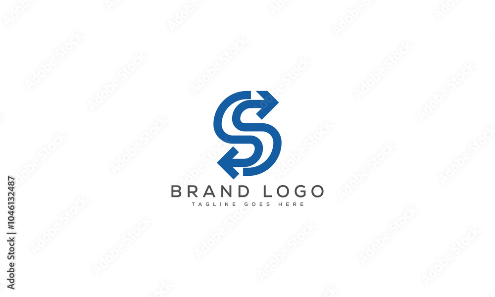 letter S logo design vector template design for brand. letter S logo design vector template design for brand.