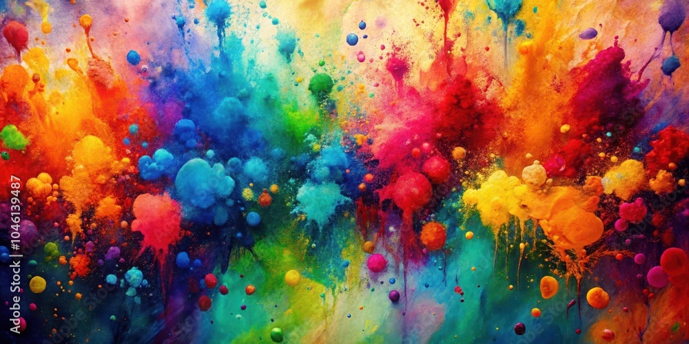 A vibrant canvas of color, bursting with a spectrum of hues, evokes an abstract explosion of creativity and energy, leaving an indelible mark on the imagination. A vibrant canvas of color, bursting with a spectrum of hues, evokes an abstract explosion of creativity and energy, leaving an indelible mark on the imagination.