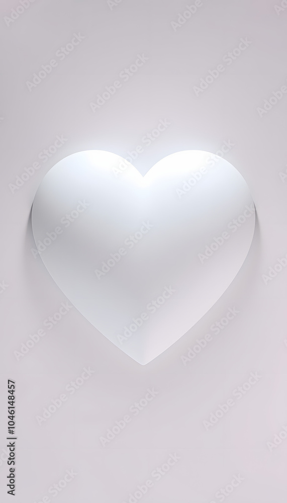 love heart shape paper relief isolated with white highlights, png love heart shape paper relief isolated with white highlights, png