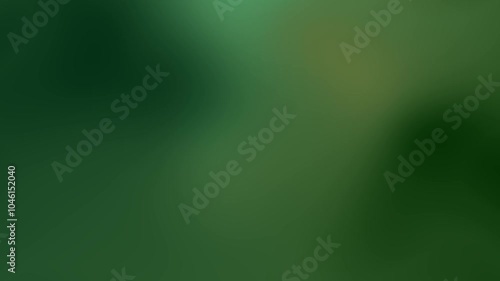 abstract glowing green gradient background looping animation for background. Moving abstract  green blurred background