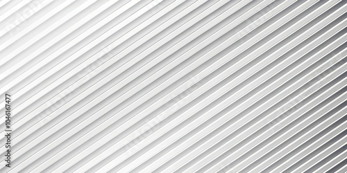 Abstract white and gray geometric background with diagonal lines, creating a textured, modern, and minimalist design