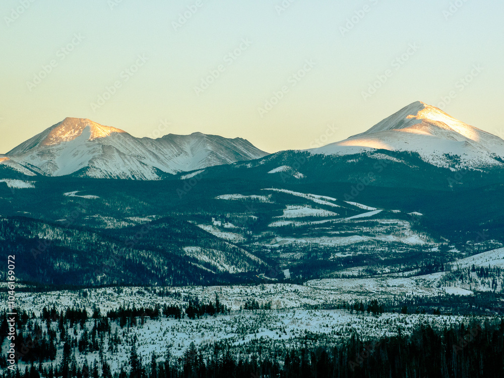 Naklejka premium mountain