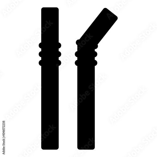 plastic straw icon