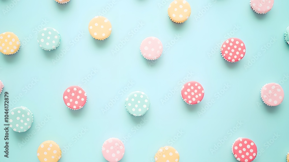 Colorful cupcake delight Colorful cupcake delight