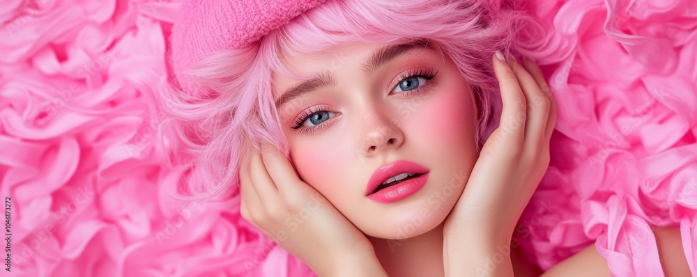 Pink Monday - Bright and Lively Images Symbolizing Joy and Positivity on the First Day of the Week Pink Monday - Bright and Lively Images Symbolizing Joy and Positivity on the First Day of the Week