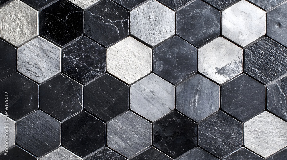 Hexagon tile design Hexagon tile design