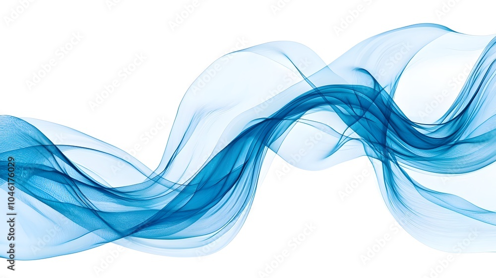 Fluid blue waves Fluid blue waves