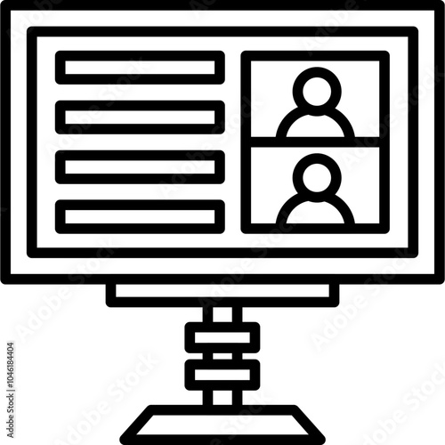 Video Conference Icon