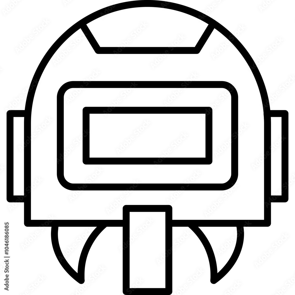Respirator Mask Icon Respirator Mask Icon