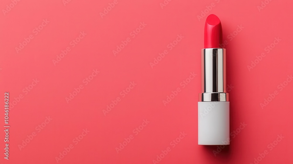 A lightweight, natural lipstick in a sleek, ecofriendly case, offering subtle color for a minimalist beauty routine A lightweight, natural lipstick in a sleek, ecofriendly case, offering subtle color for a minimalist beauty routine