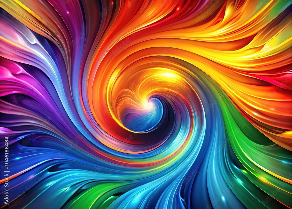 Abstract Art Background Design - Colorful Swirls and Shapes Abstract Art Background Design - Colorful Swirls and Shapes