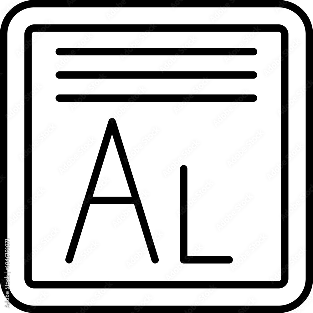 Aluminium Icon Aluminium Icon