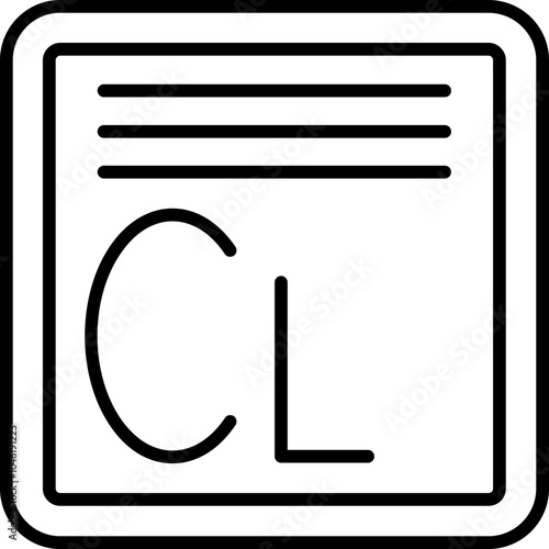 Chlorine Icon