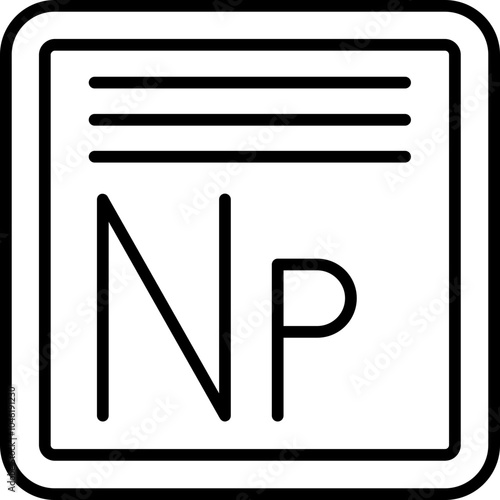 Neptunium Icon