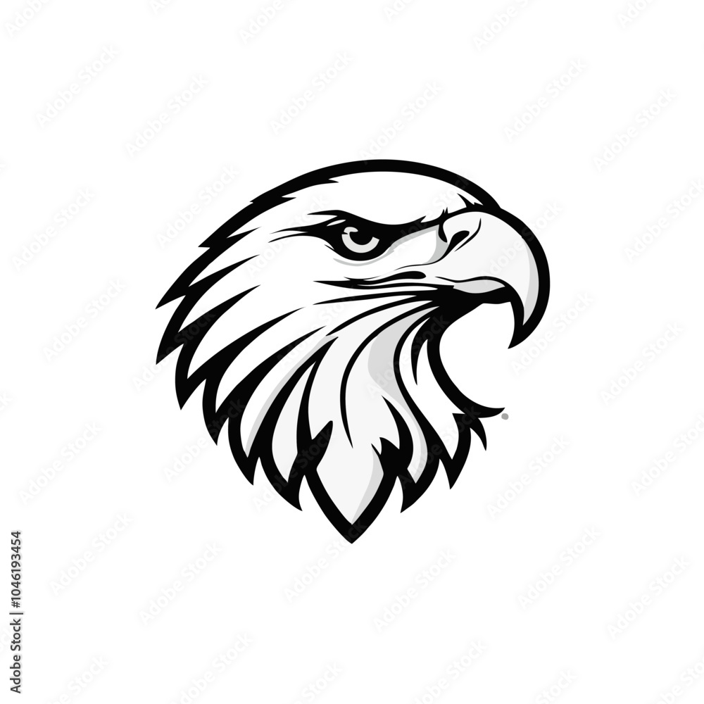 Obraz premium Elegant Eagle Logo