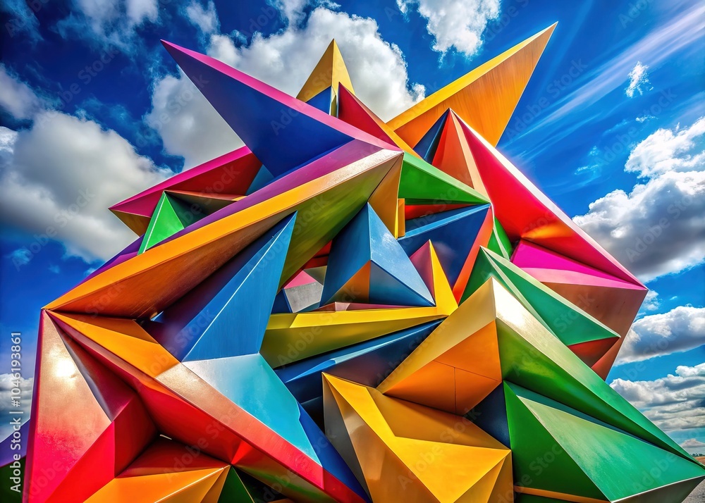 Drone Photography Abstract 3D Geometric Shapes Design - Minimalist Art Drone Photography Abstract 3D Geometric Shapes Design - Minimalist Art