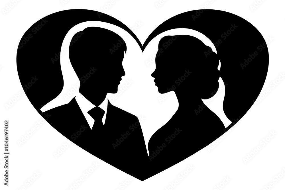 Valentines Day icon set vector illustration