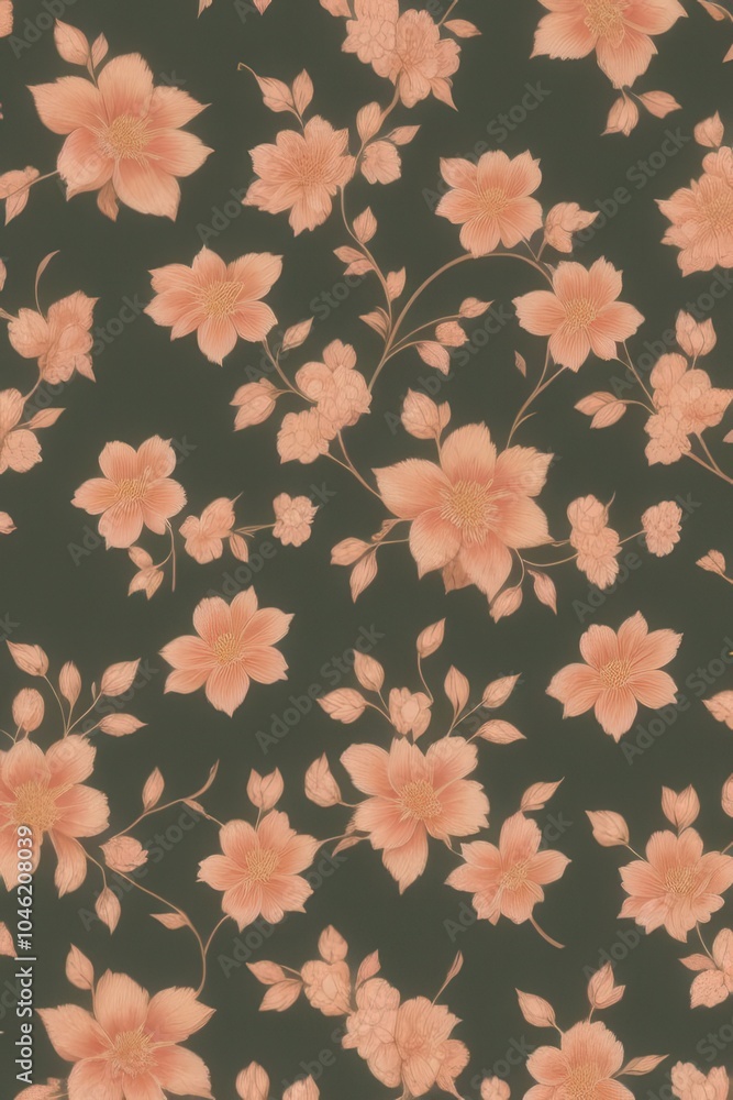flowers pattern wallpaper flowers pattern wallpaper