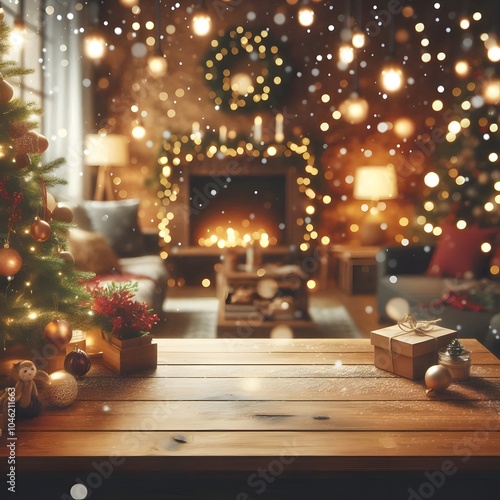 Christmas Golden, vector, illustration, happy, card, holiday, merry, design, generative AI.