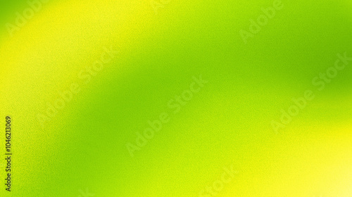 Obraz na płótnie Green lime lemon yellow white abstract background. Color gradient ombre blur. Line wave liquid fluid iridescent. Noise grain mesh. Bright fresh light neon glow glitter metallic foil. Design. Template. w salonie