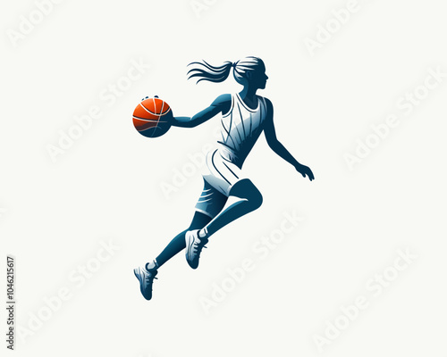 basketball player kicking ball