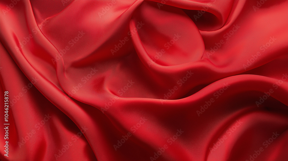 National Day China concept,Richly colored red satin fabric flows gracefully,highlighting its smooth texture and gentle draping. material catches light beautifully,creating depth National Day China concept,Richly colored red satin fabric flows gracefully,highlighting its smooth texture and gentle draping. material catches light beautifully,creating depth