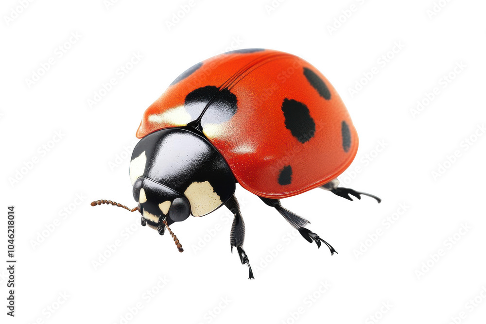 Red and Black Ladybug Close Up Red and Black Ladybug Close Up