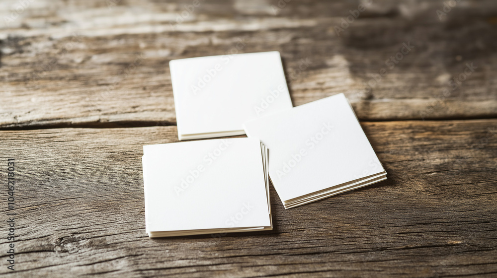 New Years goals concept,white cards are lying on a rustic wood surface,copy space New Years goals concept,white cards are lying on a rustic wood surface,copy space