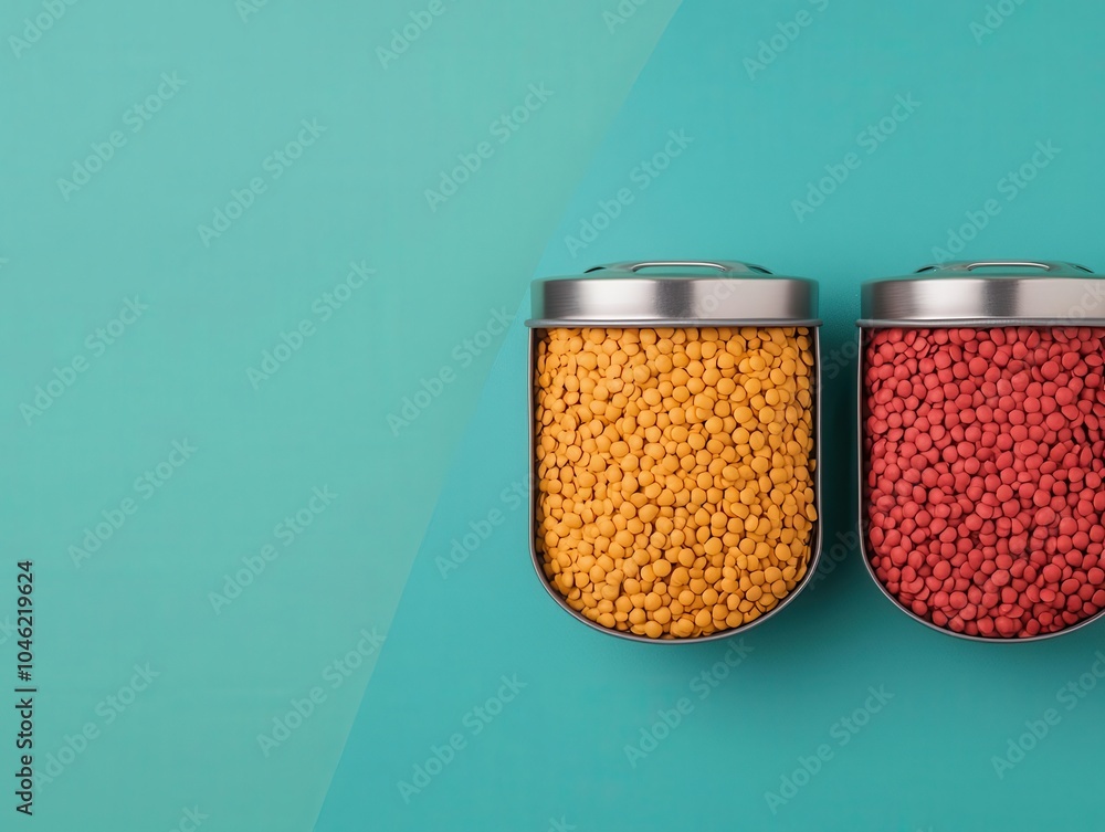 Canned food with biodegradable smart packaging that disintegrates based on environmental conditions, canned food, smart ecopackaging trend Canned food with biodegradable smart packaging that disintegrates based on environmental conditions, canned food, smart ecopackaging trend